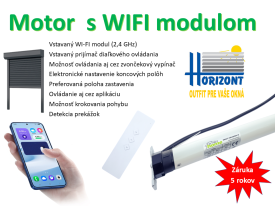 Motor s WIFI modulom