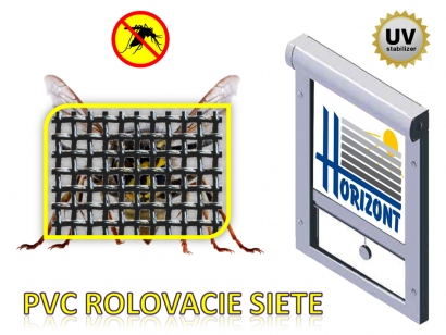 PVC rolovacie siete